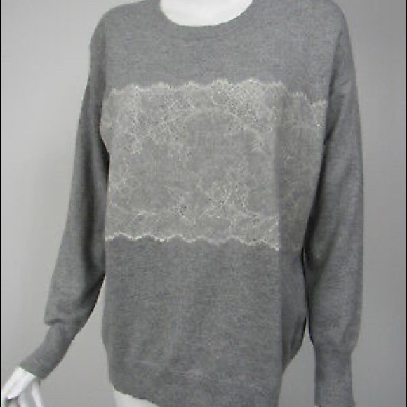 J. Crew Sweaters - J. Crew lace detail sweater